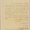 Letter to Lord Stirling