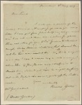 Letter to Dr. [William] Gordon [Roxbury, Mass.]