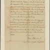 Letter to Lord Stirling