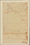 Letter to Col. Patridge [Samuel Partridge], Hatfield [Mass.]