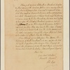 Letter to Sir William Johnson, Niagara