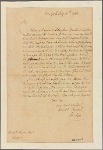 Letter to Sir William Johnson, Niagara