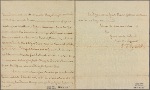 Letter to Gen. [John] Sullivan