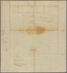 Letter to Lieut. Col. [Benjamin] Walker, Newburgh