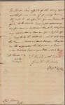 Letter to Col. [George] Gibson