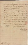 Letter to Col. [George] Gibson