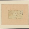 Letter to Maj. [Jelles] Fonda, Cachnawaga