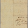 Letter to Major Fonda