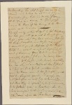 Letter to [James] Burd