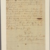 Letter to [James] Burd
