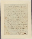 Letter to Matthew Irwin, Carlisle [Penn.]