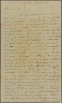 Letter to [Horatio Gates.]