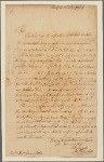 Letter to Gen. [Horatio] Gates