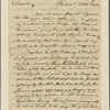 Letter to Horatio Gates, Baltimore