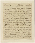 Letter to Horatio Gates, Baltimore