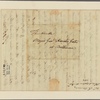 Letter to Horatio Gates, Baltimore