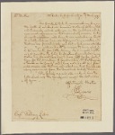 Letter to Fielding Lewis