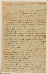 Letter to Gov. [John] Penn [Philadelphia]