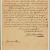 Letter to Gov. [John] Penn [Philadelphia]