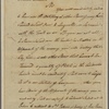 Letter to Col. [James] Clinton