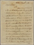 Letter to Col. [James] Clinton