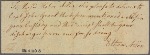 Letter to Major Heber Allen