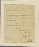 Letter to Lord Stirling