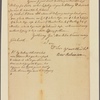 Letter to Col. John Bradstreet, Albany