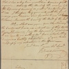 Letter to Mathew Ervin [Irvine], Reading