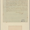 Letter to [Christian von] Mechel, Basle, Switzerland