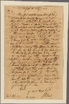 Letter to Gen. [Lachlan] McIntosh