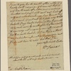 Letter to [Callender] Irvine
