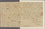 Letter to Benjamin Bourn, Philadelphia