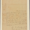 Letter to Moses M. Hays, Boston