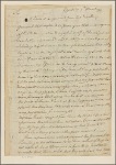 Letter to the commanding officer of the American forces, New York