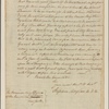 Letter to the commanding officer of the American forces, New York