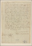 Letter to the commanding officer of the American forces, New York