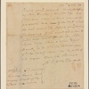 Letter to John Fisher, Fishkill Landing [N. Y.]