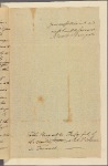 Letter to the Consul of the United States at Port L'Orient, France
