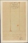 Letter to the Consul of the United States at Port L'Orient, France