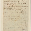 Letter to -- --