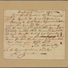 Letter to Gen. Artemus Ward