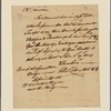 Letter to Gen. [Richard] Caswell, Kingston