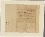 Letter to Gen. [Richard] Caswell, Kingston