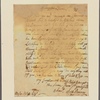 Letter to Moses Bliss, Esq., Springfield