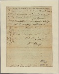 Letter to Lieut. Col. [Tobias] Fernald