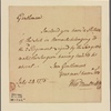 Letter to [the South Carolina Council of Safety.]
