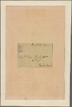 Letter to Maj. Isaac Harleston, Charles Town