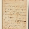 Letter to [Robert Monckton.]