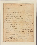Letter to [Robert Monckton.]